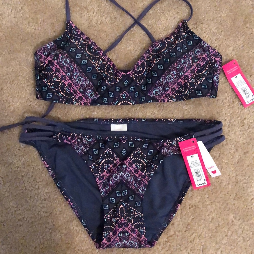 Xhiliration Bikini Size Medium. NWT.